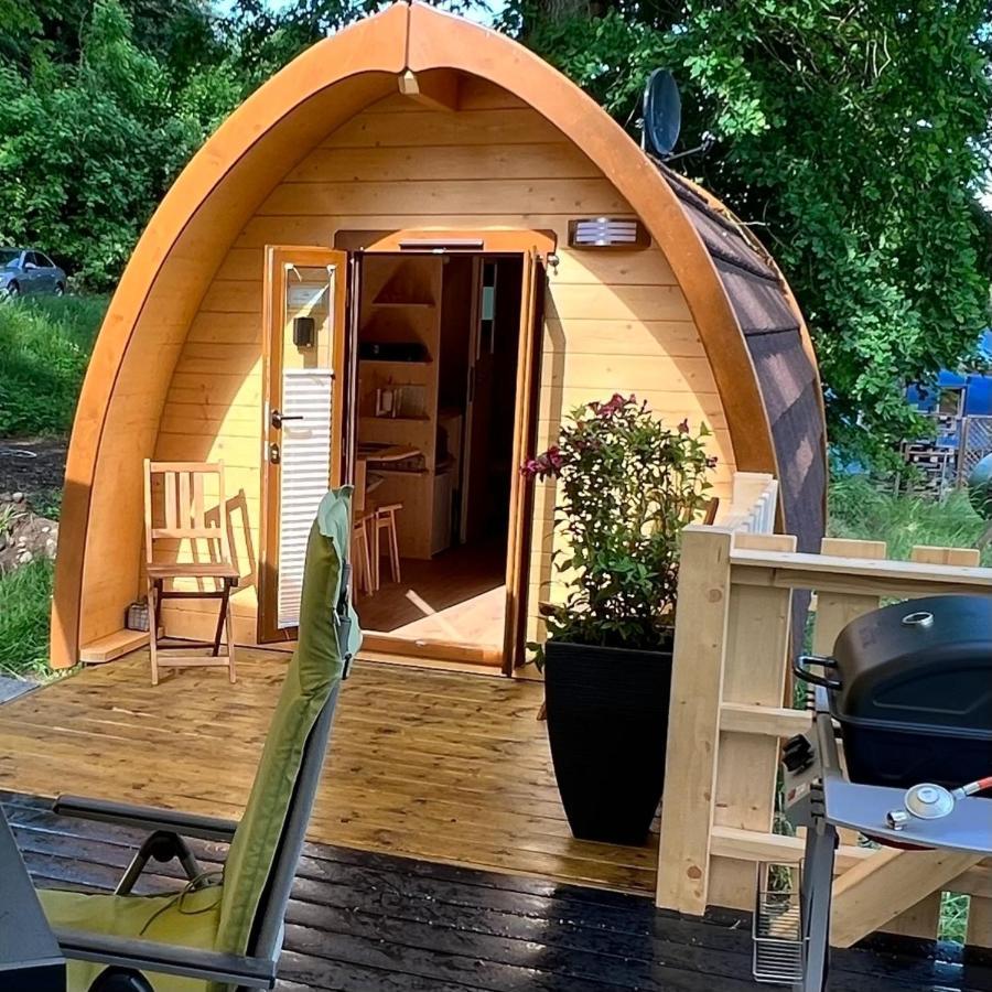 Tiny House Carlos - Zauberhaftes Camping-Pod Stuer 외부 사진