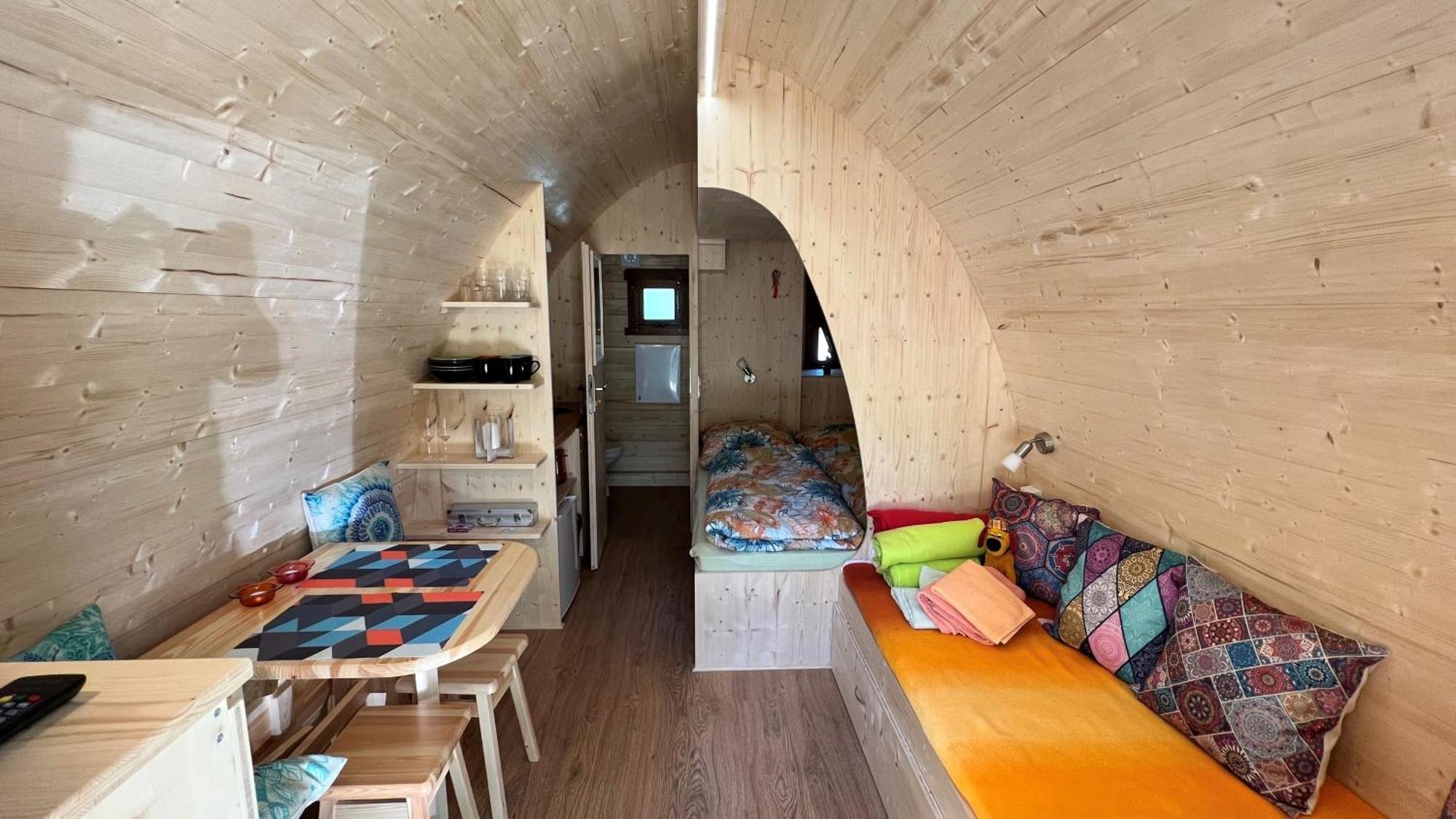 Tiny House Carlos - Zauberhaftes Camping-Pod Stuer 외부 사진